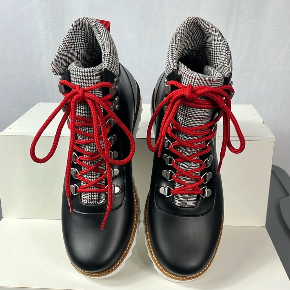 Anthropologie Bernardo‎ Winnie High-Top Hiker Rain-Boot.